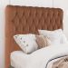 Cabeceira Queen 158 cm Vegas Veludo Terracota Soon