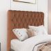 Cabeceira Queen 158 cm Vegas Veludo Terracota Soon