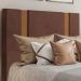 Cabeceira Queen 158 cm Veron Veludo Terracota Soon