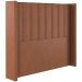 Cabeceira Solteiro 88 cm Barcell Veludo Terracota Soon