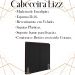 Cabeceira Solteiro 88 cm Lizz Veludo Preto Soon