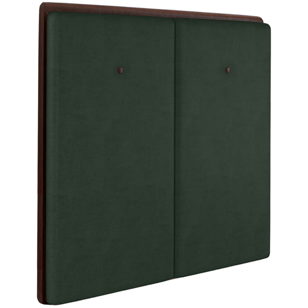 Cabeceira Solteiro 88 cm Lizz Veludo Verde Soon