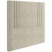 Cabeceira Solteiro 88 cm London Veludo Bege Soon