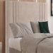 Cabeceira Solteiro 88 cm London Veludo Rose Soon