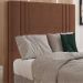 Cabeceira Solteiro 88 cm London Veludo Terracota Soon
