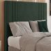 Cabeceira Solteiro 88 cm London Veludo Verde Soon