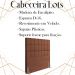 Cabeceira Solteiro 88 cm Lots Veludo Terracota Soon