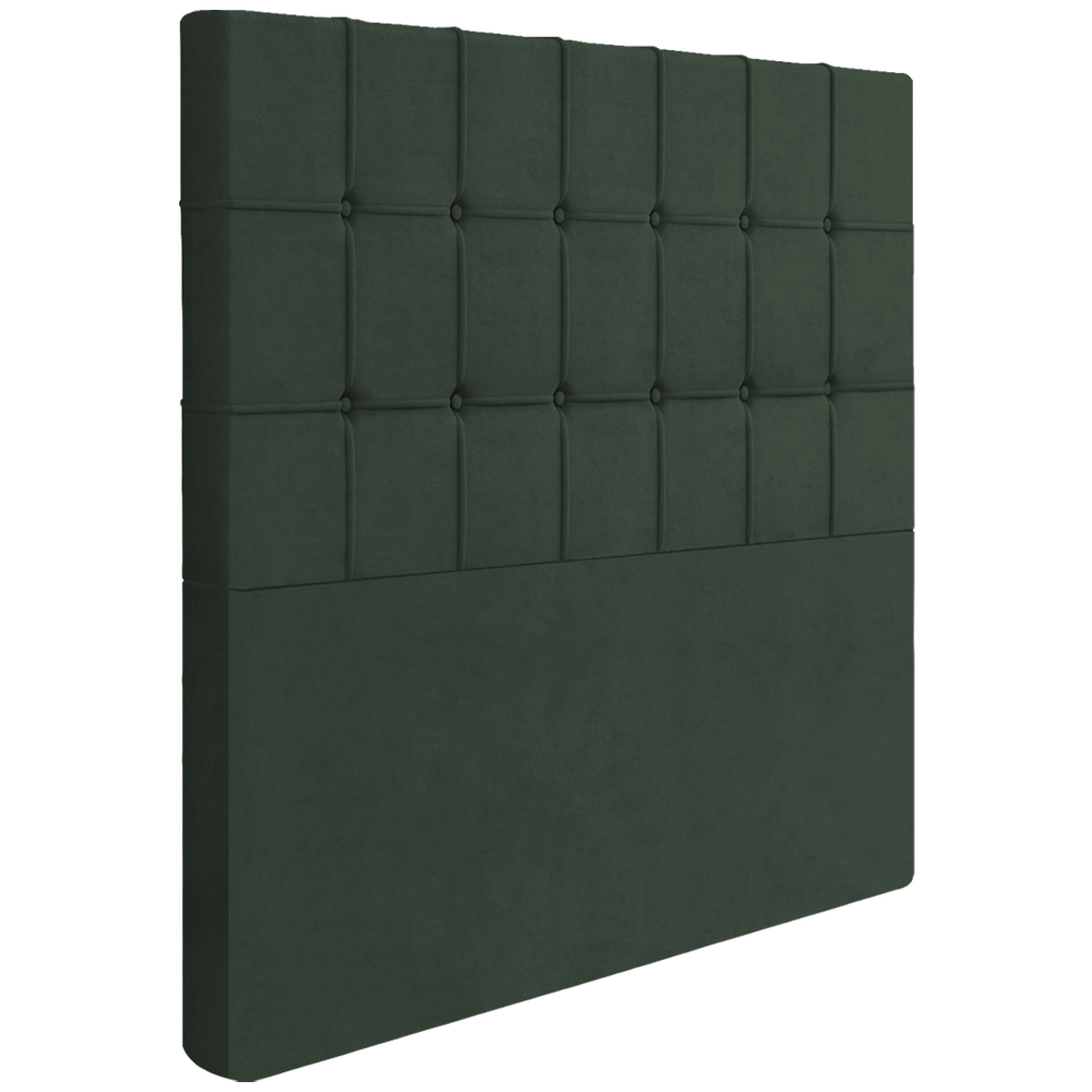 Cabeceira Solteiro 88 cm Lots Veludo Verde Soon