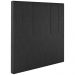 Cabeceira Solteiro 88 cm Madrid Veludo Preto Soon
