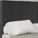 Cabeceira Solteiro 88 cm Madrid Veludo Preto Soon