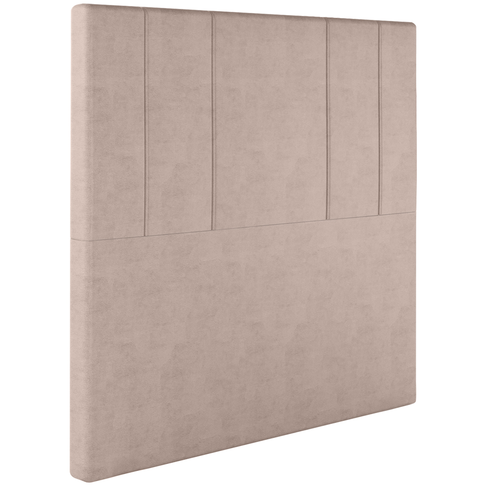 Cabeceira Solteiro 88 cm Madrid Veludo Rose Soon