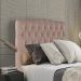 Cabeceira Solteiro 88 cm Milan Veludo Rose Soon
