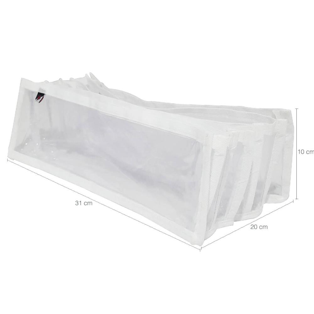 Kit 2 Colmeias Organizadoras Gavetas Peças Íntimas Sutiãs Organizer