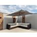 Ombrelone de Madeira Parede 3x3m Lateral Quadrado
