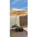 Ombrelone de Madeira Parede 3x3m Lateral Quadrado