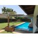 Ombrelone de Madeira c/ Floreira 4x4m Lateral Quadrado - GIGANTE