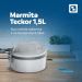 Conjunto 5 Marmitas Térmicas Marmitex Termoprato Tekcor 1,5L Soprano Cinza
