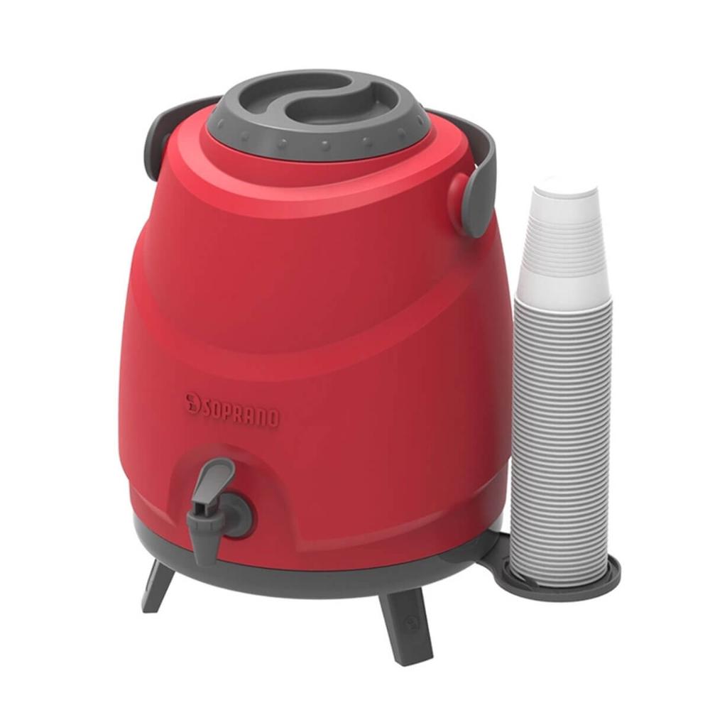 Garrafa Térmica Botijão para Café Chá Suco Água 9l Soprano A