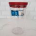 Kit 3 Potes Herméticos Soprano Grandes 2,1l Alimentos Transparente Tampa Plástico Vermelho