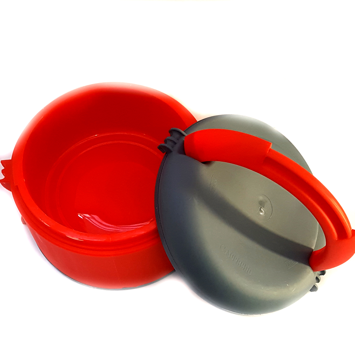 Termoprato Plus 1,5 Litros Soprano Marmita Térmica com Alça Vermelho