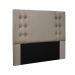 Cabeceira Genova Cama Box Queen 160cm Linho Rustico Areia - SSX Multicoisas