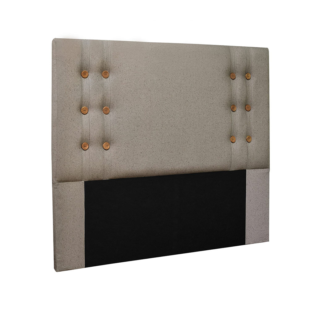 Cabeceira Genova Cama Box Queen 160cm Linho Rustico Areia - SSX Multicoisas