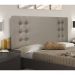 Cabeceira Genova Cama Box Queen 160cm Linho Rustico Areia - SSX Multicoisas