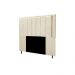 Cabeceira Opala Cama Box Casal 140cm Linho Bege - SSX Multicoisas