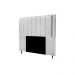 Cabeceira Opala Cama Box Casal 140cm Linho Cinza Claro - SSX Multicoisas