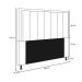 Cabeceira Opala Cama Box Casal 140cm Linho Cinza Claro - SSX Multicoisas