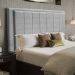 Cabeceira Opala Cama Box Queen 160cm Linho Cinza - SSX Multicoisas