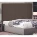 Cabeceira Casal Ravenna Suede Caramelo