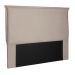 Cabeceira Casal Veneza Suede Bege