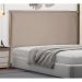 Cabeceira Casal Veneza Suede Bege