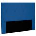 Cabeceira King Aquilla Suede Azul