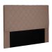 Cabeceira King Esmeralda Suede Caramelo