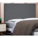 Cabeceira King Esmeralda Suede Cinza