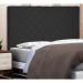 Cabeceira King Esmeralda Suede Preta
