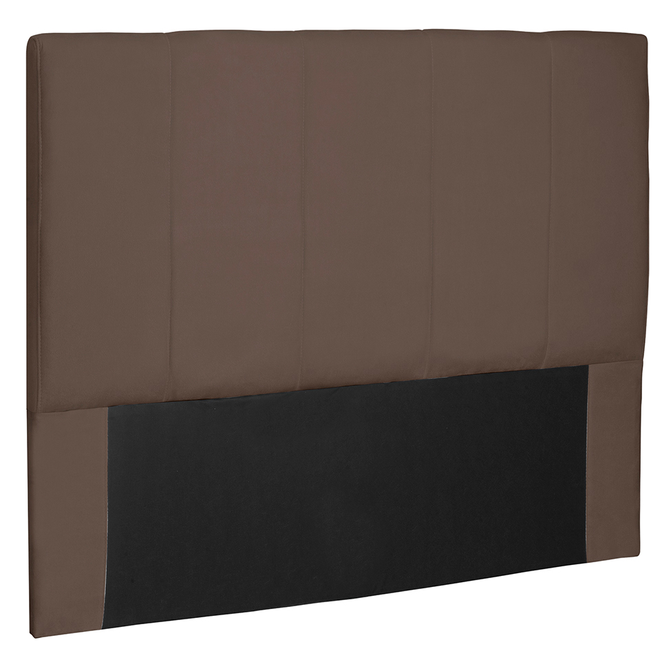 Cabeceira King Ravenna Suede Caramelo