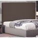 Cabeceira King Ravenna Suede Caramelo