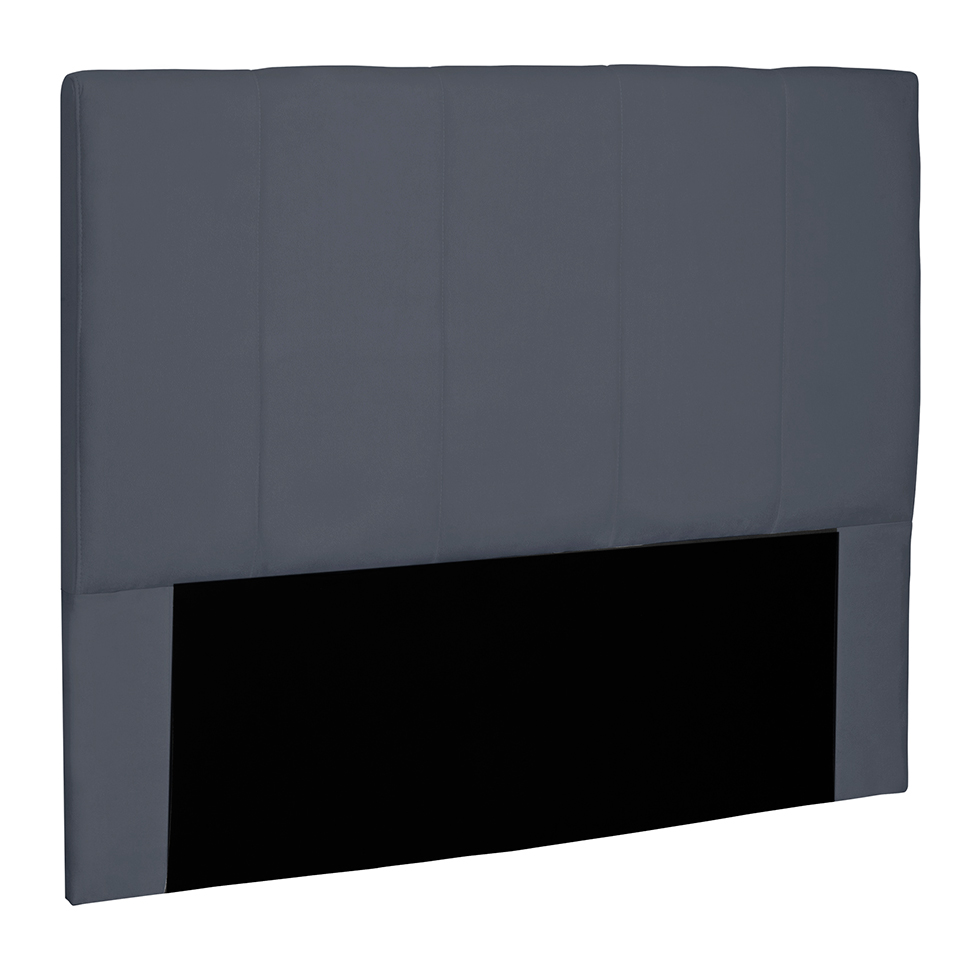 Cabeceira King Ravenna Suede Cinza