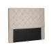 Cabeceira King Tânia Suede Bege