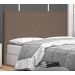 Cabeceira King Tânia Suede Caramelo