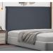 Cabeceira King Veneza Suede Cinza