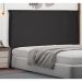 Cabeceira King Veneza Suede Preta
