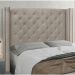 Cabeceira King Vicenza Linho Areia