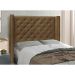 Cabeceira King Vicenza Suede Caramelo