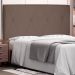 Cabeceira Queen Aquilla Suede Caramelo