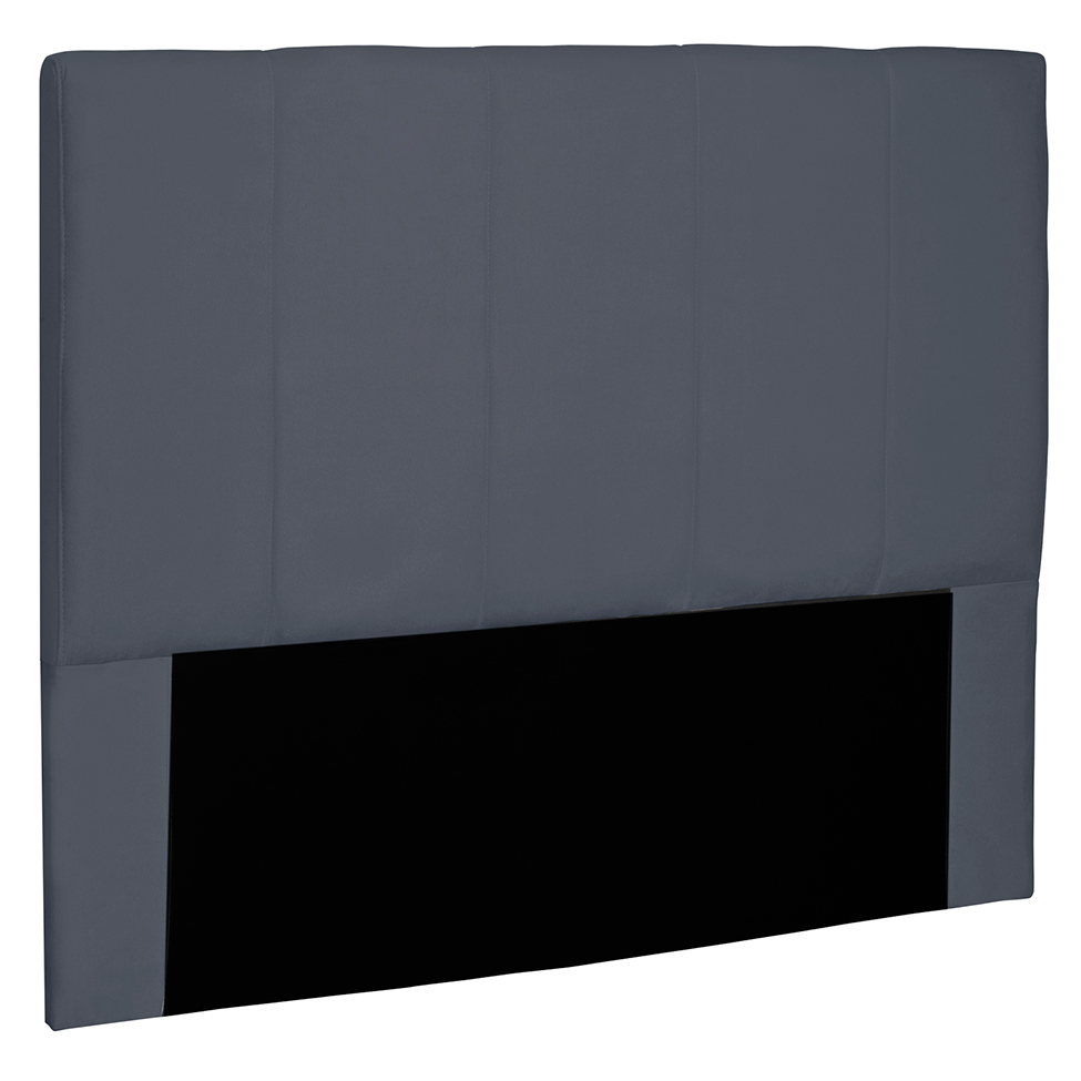 Cabeceira Queen Ravenna Suede Cinza