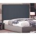 Cabeceira Queen Ravenna Suede Cinza